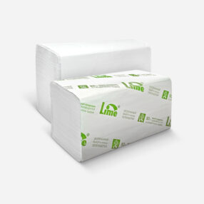 Полотенца бумажные листовые Lime