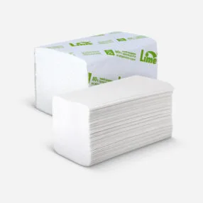 Туалетная бумага листовая Lime